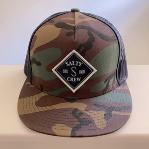 Salty Crew Camo Trucker Hat